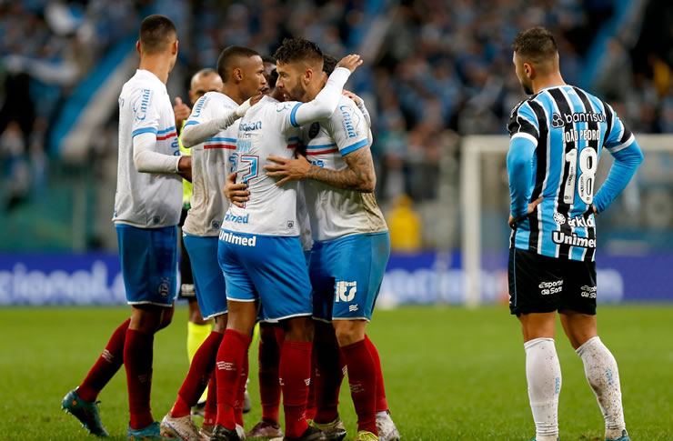 O Grêmio empatou com time pequeno hoje?