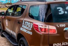 Casal morre ao confrontar policiais militares no recôncavo baiano; três suspeitos foram presos na ação