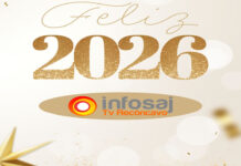 Feliz Ano Novo! Mensagem da equipe do Infosaj/ TV Recôncavo a todos os internautas em Santo Antônio de Jesus e na região; que 2026 traga novas notícias