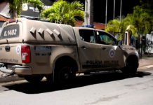 Polícia Militar recupera moto com restrição de roubo em Santo Antônio de Jesus durante ronda de rotina; veículo e homem foram apresentado na delegacia