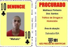 ‘Ariel’, ‘Medina’, Mahalo’ e ‘Kika’: saiba quem são os novos investigados incluídos no catálogo dos mais perigosos da Bahia