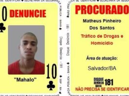 ‘Ariel’, ‘Medina’, Mahalo’ e ‘Kika’: saiba quem são os novos investigados incluídos no catálogo dos mais perigosos da Bahia