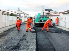 Em SAJ: Prefeitura avança com asfaltamento em 4 ruas; obras realizadas com saldo de recursos fazem parte do planejamento de melhoria da infraestrutura