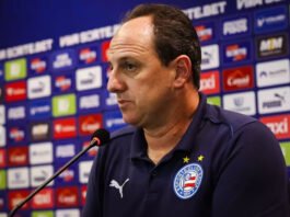 Rogério Ceni defende Marcos Felipe e celebra luta do Bahia na Arena Fonte Nova: ‘Não podemos desistir nunca’