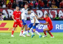 Fim da Linha: Com falha de Marcos Felipe, Bahia perde por 2×0 fora de casa e é eliminado da Sul-Americana