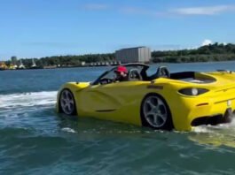 ‘Carro de luxo’ aquático que chegar a 80 km/h na Bahia não tem licença de comercialização de passeios turísticos