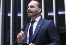 Tarifaço: parlamentares governistas pedem ao Supremo Tribunal Federal punição a Eduardo Bolsonaro