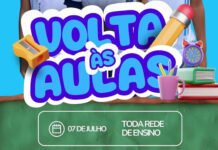 Volta às aulas: segundo semestre letivo começa nesta segunda-feira (07) na rede municipal de Muniz Ferreira
