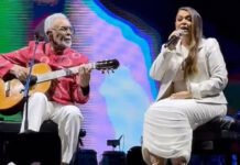 Última grande apresentação musical de Preta foi em abril deste ano ao lado de Gil em São Paulo; relembre