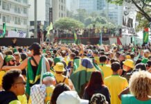 No ápice, ato pró-Bolsonaro na Avenida Paulista reuniu 37,6 mil pessoas, segundo metodologia feita pela USP