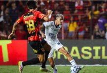 ‘É melhor um ponto do que nenhum’, diz Luciano Juba após empate na Ilha do Retiro em jogo contra o Santos