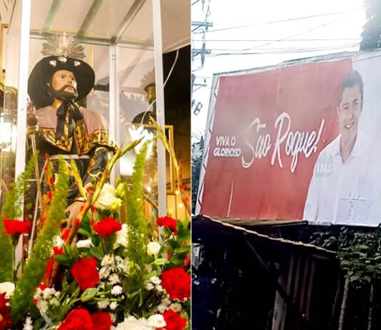 Festa de São Roque: Fé, política e hipocrisia. Vários políticos tentam aparecer mais do que o Santo; veja o comentário do apresentador Gildásio Cavalcante
