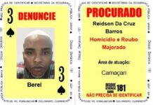Braço direito de líder de facção é o novo 3 de Espadas do Baralho do Crime da SSP
