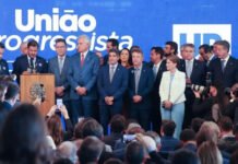 Com presença de ACM Neto e Bruno Reis, União Brasil e PP oficializam federação em convenção conjunta