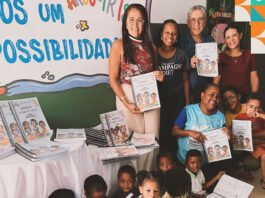 Entrega dos módulos de apoio escolar nas escolas municipais em São Miguel das Matas