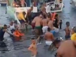 Show de banda de pagode em embarcação que naufragou em Salvador não foi comunicado para Marinha