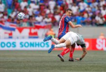 Na Arena Fonte Nova, Bahia derruba o Palmeiras e volta a vencer pela Série A do Campeonato Brasileiro
