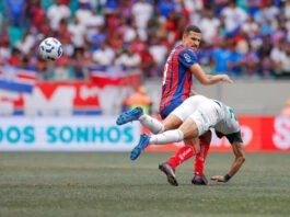 Na Arena Fonte Nova, Bahia derruba o Palmeiras e volta a vencer pela Série A do Campeonato Brasileiro