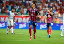 Bahia massacra o Confiança, vence por 5×0 e conquista o penta da Copa do Nordeste em jogo na Fonte Nova