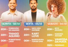 Confira a grade de atrações da ExpoCruz 2025