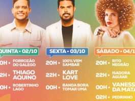Confira a grade de atrações da ExpoCruz 2025