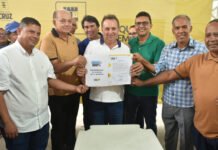 Prefeito Ednaldo dá largada ao Programa Cruz 100% com a pavimentação de 58 ruas