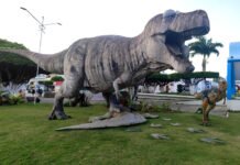 Vale do Jiquiriçá: Conheça Santa Inês, famosa pelos seus dinossauros; esculturas gigantes das espécies pré-históricas atraem visitantes no interior da Bahia