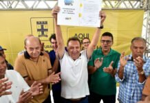 Prefeitura dá largada ao Programa Cruz 100% com a pavimentação de 58 ruas do município: ‘Trabalhando para desenvolver a infraestrutura’, afirma prefeito