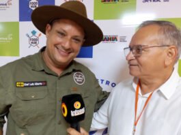 Empresário Luiz Alberto, do Baita Boi, compartilha a sua empolgação com o Festival Gastronômico Sabores de SAJ