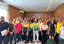 Ciclistas se reúnem no prédio da Prefeitura de Muniz Ferreira e garantem 100% de apoio ao 1º Cicloturismo