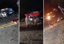 Acidente na BR-101 próximo a Dom Macedo Costa deixa uma pessoa gravemente ferida; SAMU foi acionado
