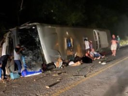 Tragédia: acidente com ônibus que vinha à Bahia deixa 15 mortos e 17 feridos; veículo transportava 30 passageiros