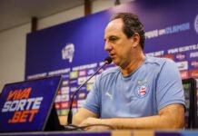 Rogério Ceni explica opção por Rezende em jogo e cita erros em derrota do Bahia no Ba-Vi: ‘Acima do padrão’