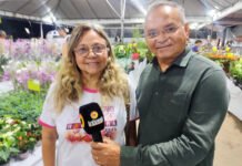 Veja: Santo Antônio de Jesus se encanta com a 13ª Exposição Flores de Holambra. Presidente do Rotary Clube, Dorothy Nunes diz: “É um evento importante”