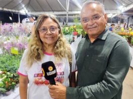 Veja: Santo Antônio de Jesus se encanta com a 13ª Exposição Flores de Holambra. Presidente do Rotary Clube, Dorothy Nunes diz: “É um evento importante”