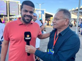 Duas vezes prefeito de Gandu, Leo de Neco visitou a ExpoSAJ e falou sobre a pré-candidatura a deputado estadual pelo Avante: ‘Queremos ajudar as cidades’