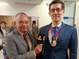 Dr. Marco Antônio, diretor Hospitalar do Hospital da Mulher após receber Comenda 2 de Julho na ALBA: “Fico muito feliz e honrado de receber essa honraria”