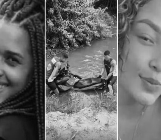 Motocicleta de jovem assassinada com amiga na Bahia é encontrada em lago; homem já confessou crime