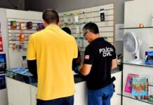 Em ação conjunta da PM, Militar e SEFAZ, operação Móbile 360° realizou nova fase em Santo Antônio de Jesus e apreendeu celulares sem nota fiscal; confira