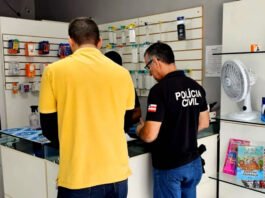 Em ação conjunta da PM, Militar e SEFAZ, operação Móbile 360° realizou nova fase em Santo Antônio de Jesus e apreendeu celulares sem nota fiscal; confira