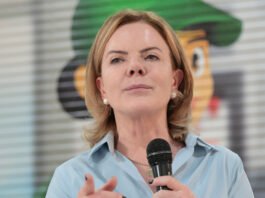 Gleisi cobra quebra de sigilo de Flávio Bolsonaro após negociações com Vorcaro