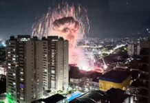 Explosão seguida de incêndio provoca destruição e deixa um morto na Zona Leste de São Paulo, diz Bombeiros