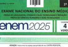 Gabarito oficial do 1º dia do Enem terá divulgação antecipada; saiba como será mudança feita pelo MEC