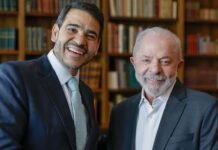 Lula diz ter certeza de que Jorge Messias, no STF, ‘seguirá cumprindo papel’ em defesa da democracia do país