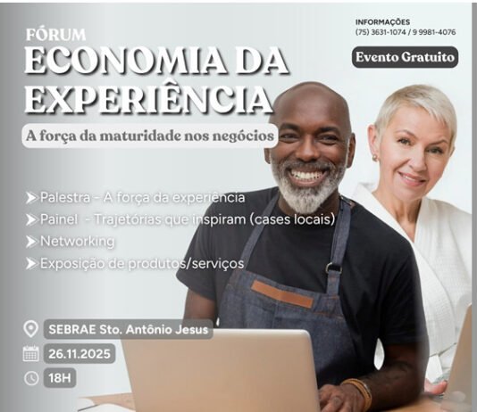Sebrae realiza em Santo Antônio de Jesus o Fórum Economia da Experiência