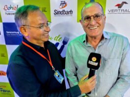 Presidente do Sindbarh, Melentino falou sobre os resultados apresentados no 7º Festival Gastronômico Sabores de SAJ