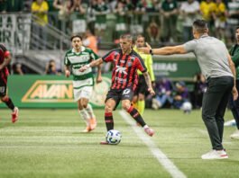 Vitória arranca empate contra o Palmeiras e soma ponto importante na luta contra rebaixamento no Brasileiro