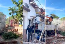 Caminhão invade imóvel e mata cinco pessoas em cidade da Chapada Diamantina; três também ficaram feridas