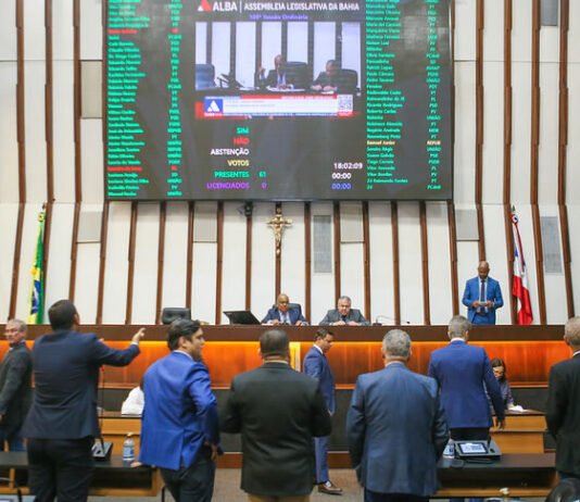 Alba autoriza governo da Bahia a fazer empréstimo no valor de R$ 720 milhões; outras projetos foram aprovados