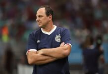 Contra Fluminense, Ceni vê jogo parelho do Bahia até falha e avisa: ‘Não foi por hoje que a gente não classificou’